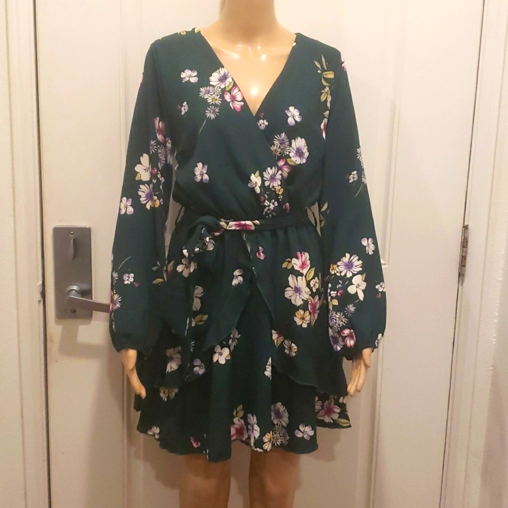 Purple Snow dress Size L